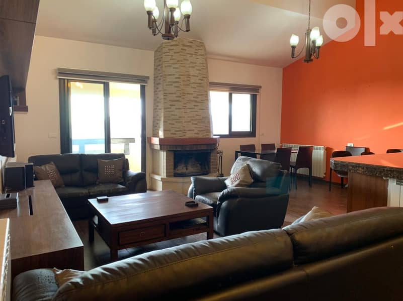 L11141- Deluxe Furnished Chalet for Rent in Faraya 3