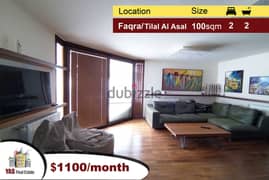 Faqra / Tilal Al Asal 100m2 + 80m2 Terrace | Chalet | Rent | Faraya | 0