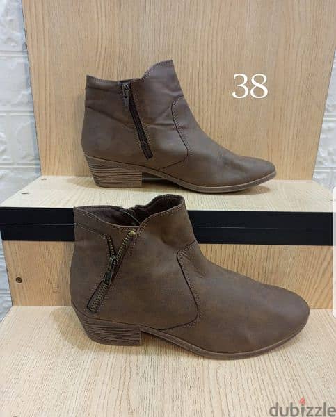 Leather shoes size 38 0