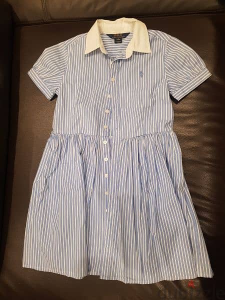 Polo by Ralph Lauren dress for girls 8 years 0