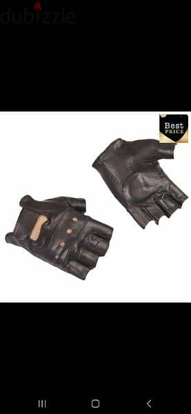 men glove real leather 1