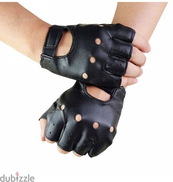 men glove real leather 2