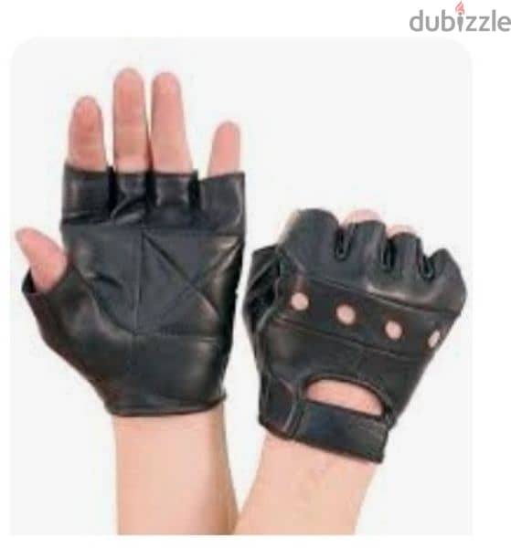 men glove real leather 3
