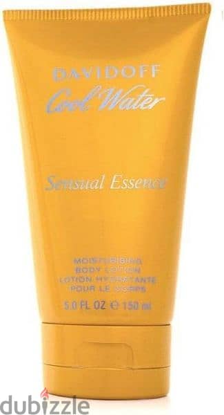 Davidoff cool water women sensual essence 75ml  perfumed body lotion 2