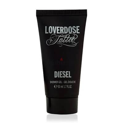 Diesel loverdose tabboo shower gel 50ml 1=7$ or 3=15$