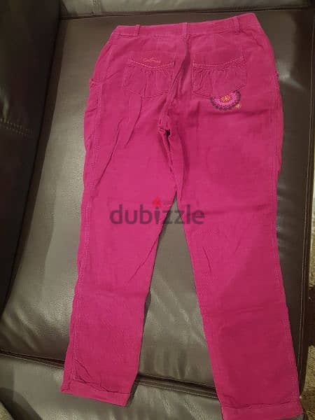 pink trouser for girls of 12 years 1