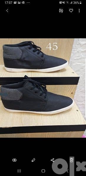 black shoes size 45 0