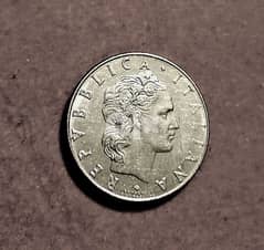 1978 Italy 50 Lire old coin
