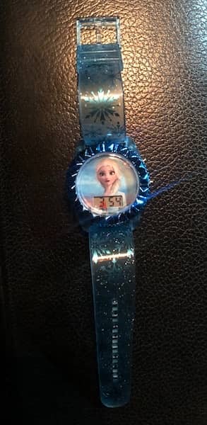 LCD flashing lights watch, frozen, ELSA digital watch ساعة للاولاد 5