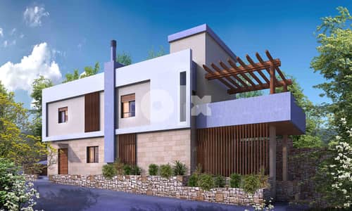 Villa | Amchit | Installment | Terrace | فيلا للبيع | PLS 25469