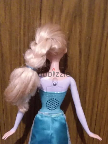 QUEEN ELSA FROZEN SINGER GREAT mechano Mattel doll Sings in LANGUAGUES 4