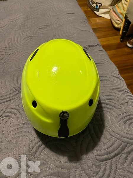 Head kids helmet size S-M green yellow 2