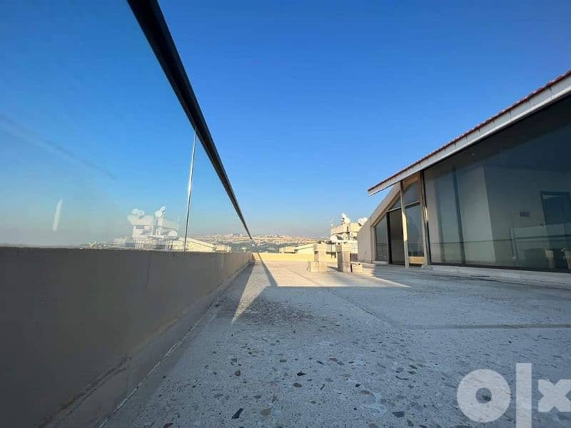 Super Amazing 470 sqm Duplex/ Mazraet Yachouh/ Panoramic view terrace 5