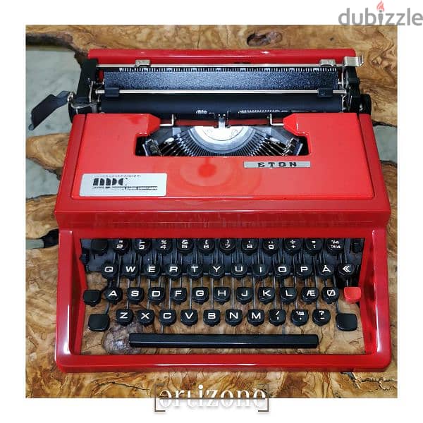Eton Vintage Typewriter Dactylo دكتيلو آلة كاتبة 1