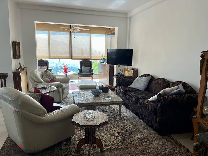 L11152- Fully Furnished Apartment for Rent in Adma with a Nice Garden 3