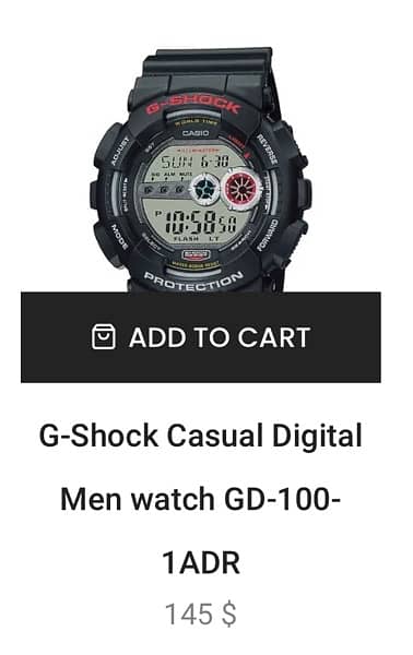 G-SHOCK Casio Watch 8