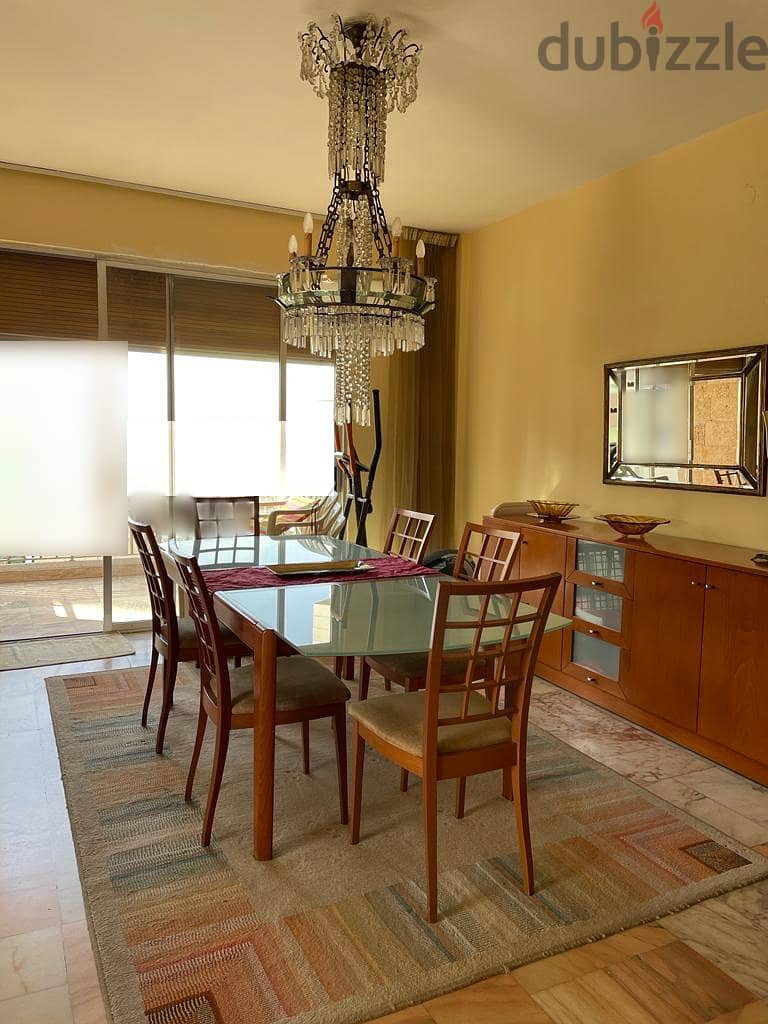 FULLY FURNISHED IN ACHRAFIEH PRIME  (230SQ) 3 BEDROOMS (AC-677) 2