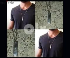 man necklace by Aldo stainless steel