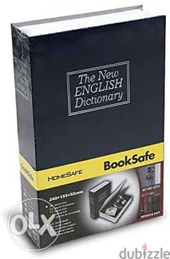 The New ENGLISH Dictionary Hidden Book Safe خزنة مخفية بشكل قاموس/كتاب