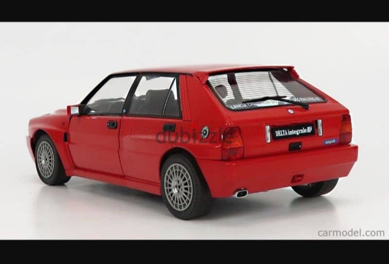 Lancia Delta Integrale HF (1991) diecast car model 1;18 2