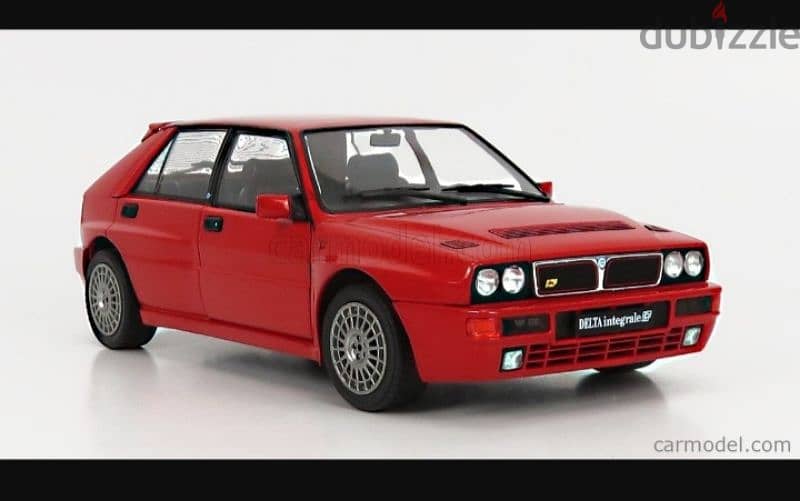 Lancia Delta Integrale HF (1991) diecast car model 1;18 3