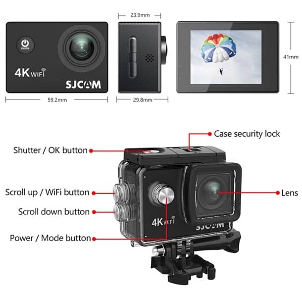 SJCAM 4K Action Camera gopro like 3