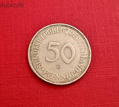 1975 Germany Bundes Republic Deutschland 50 Pfennig