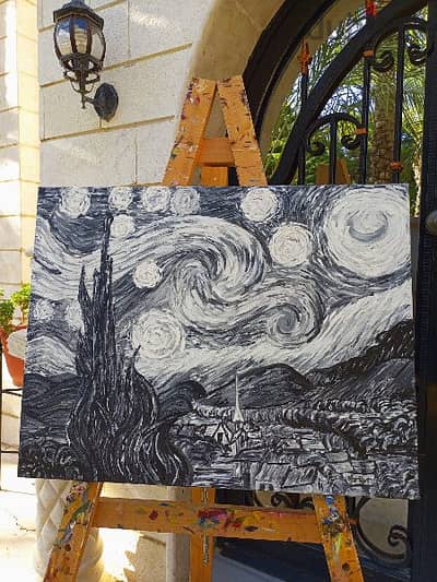 the Starry Night painting