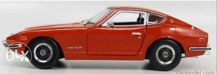 Datsun 240Z diecast car model 1:18. 1