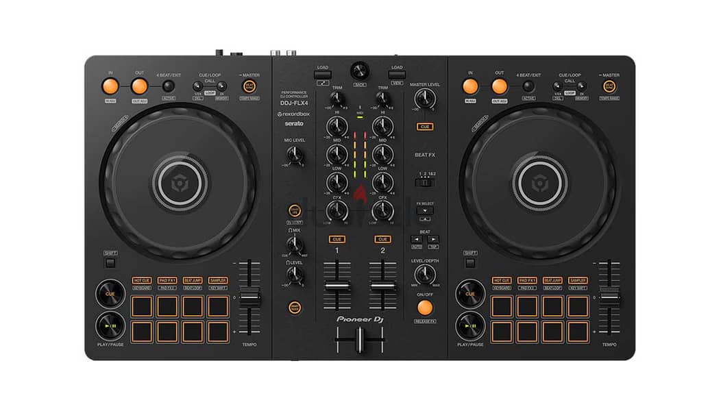 Pioneer DDJ-FLX4 DJ Set Controller For Serato & Rekordbox 1