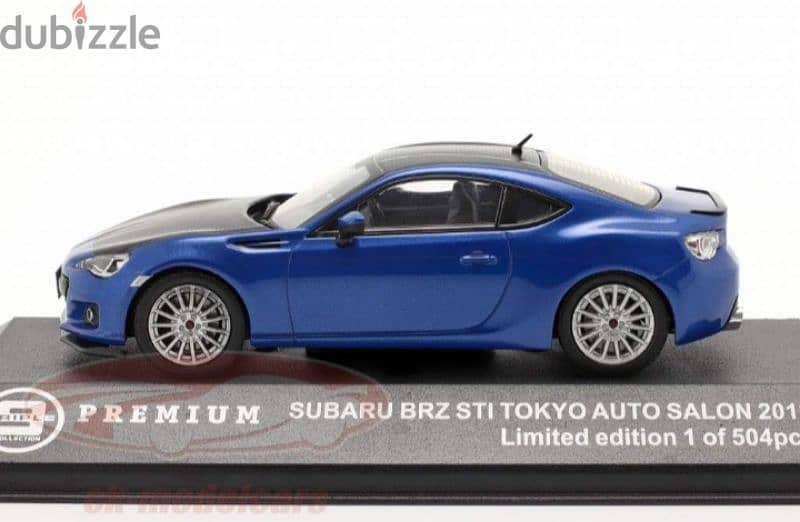 Subaru BRZ STI (Tokyo Auto Show 2012) diecast car model 1;43. 2