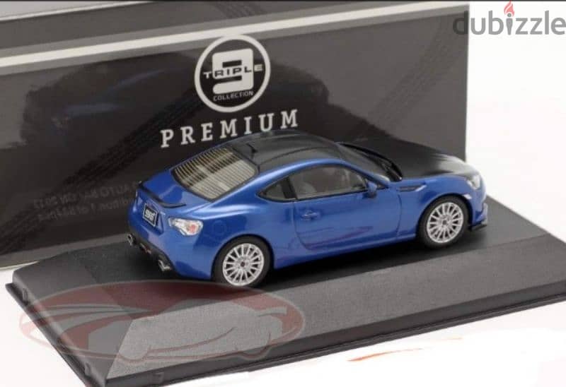 Subaru BRZ STI (Tokyo Auto Show 2012) diecast car model 1;43. 4