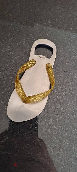 flip-flop bottle opener - stainless