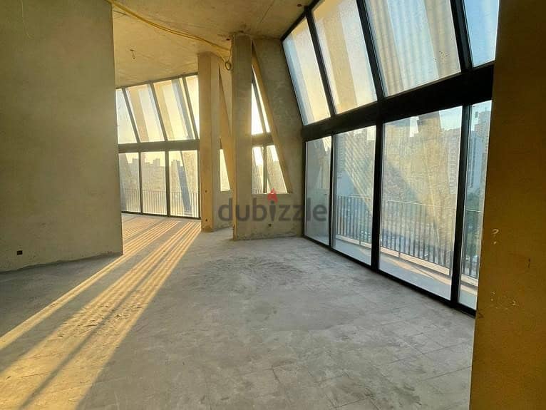 Core & Shell Loft for Sale with City View in Achrafieh 0