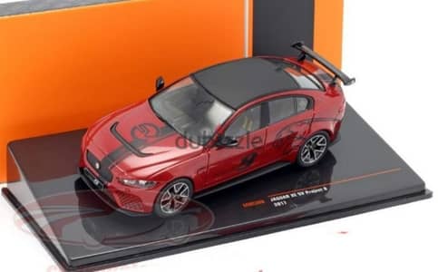 Jaguar XE SV Project 8 (2017) diecast car model 1;43.