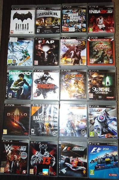 PS3 used games for sale only original 0
