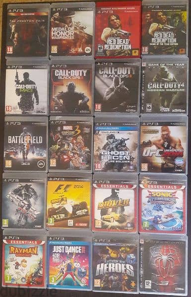 PS3 used games for sale only original 3