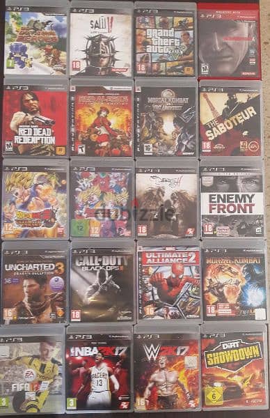 PS3 used games for sale only original 4