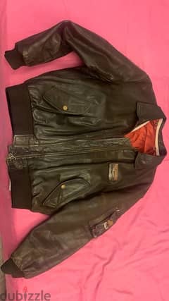 redskins leather jacket limited edition size large -xlarge