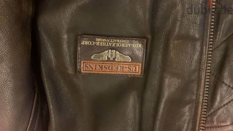 Leather jacket REDSKINS Red size L International in Leather - 28223167