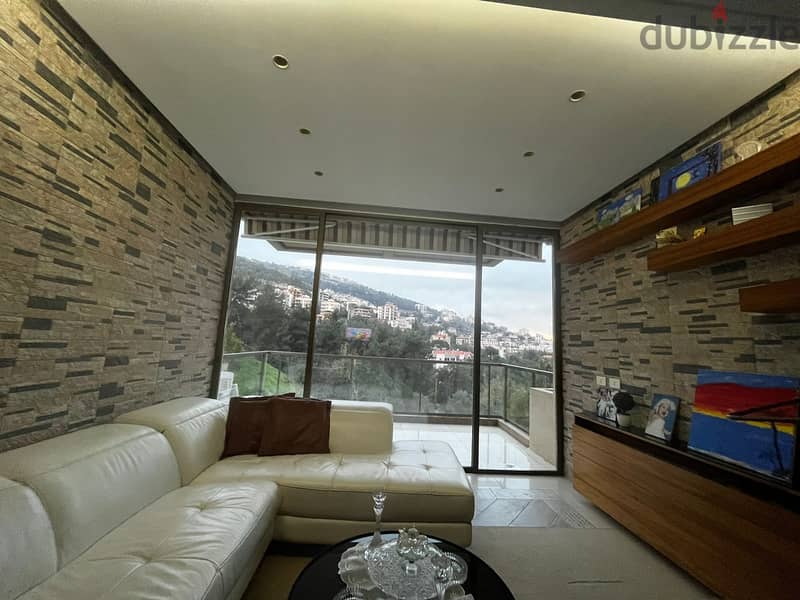 230m2 Furnished duplex + 30m2 Terrace + View for sale in Ain Alak 3
