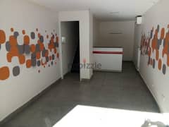 85 SQM | Shop for rent in Horch Tabet  | Ground floor