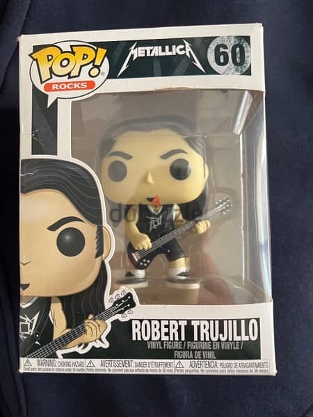 Funko Pop Robert Trujillo (Metallica) 1