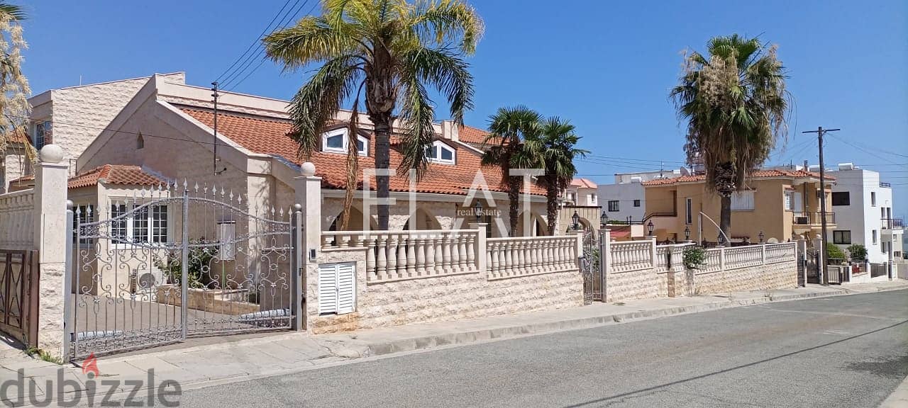 158.000 Euro Land for sale in Larnaca I Cyprus عقارات للبيع في قبرص 3