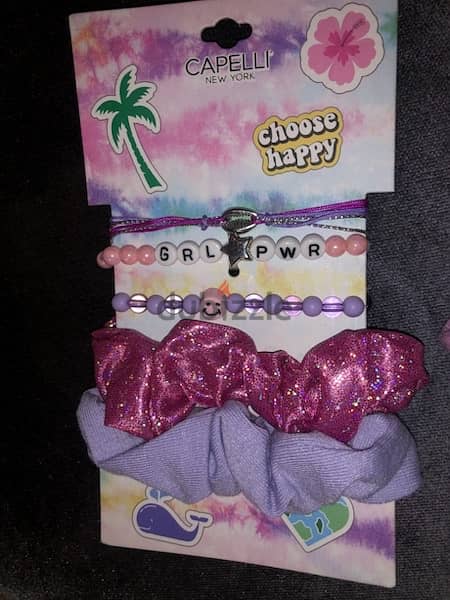 kids girl accesories, bracelets and hair bands 1