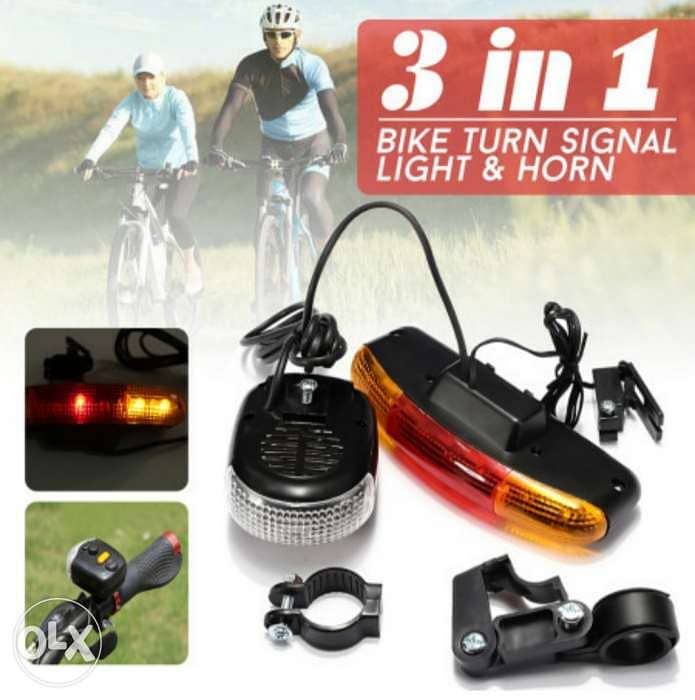 Flasher and rear stop lights for bicycle 1