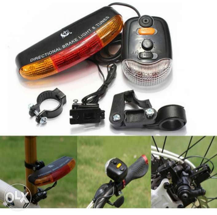 Flasher and rear stop lights for bicycle 2