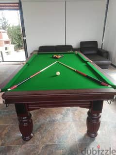 billiard 8ft (free delivery)