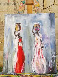 African style painting 0