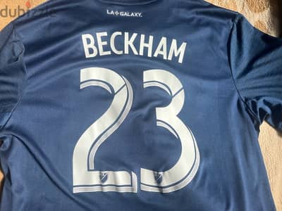 La galaxy david beckham 23 adidas special edition jersey